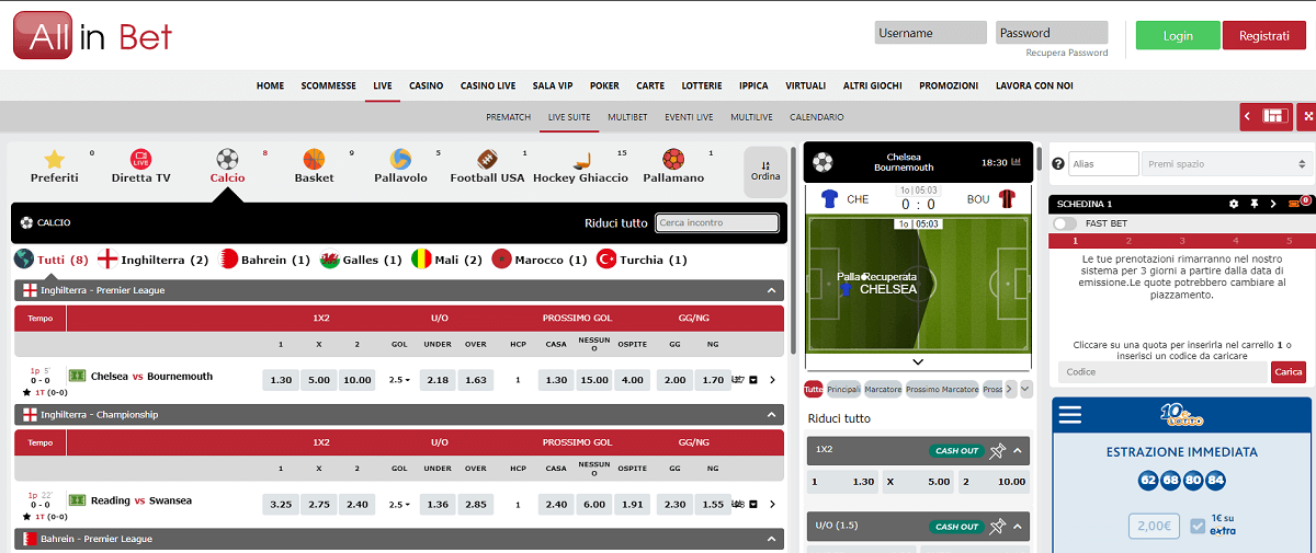 AllinBet Scommesse