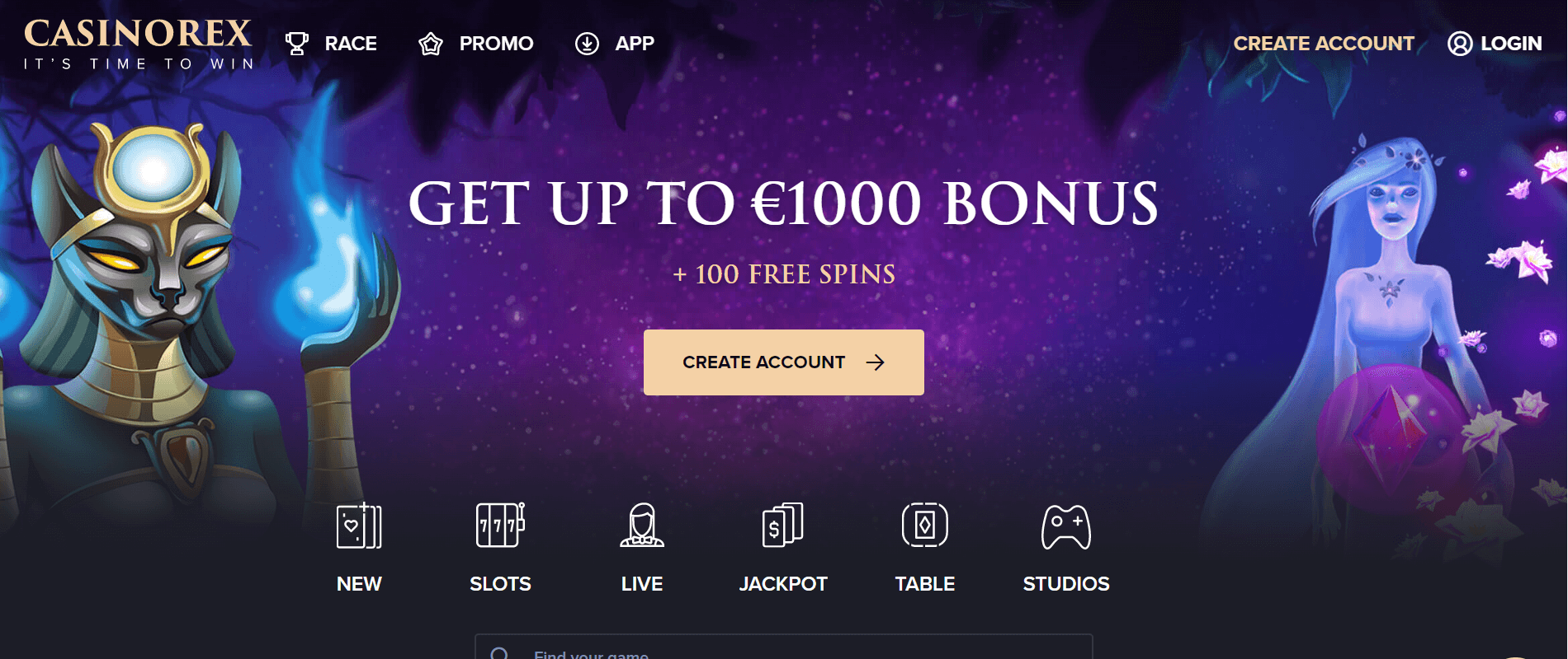 CasinoRex Casino Online