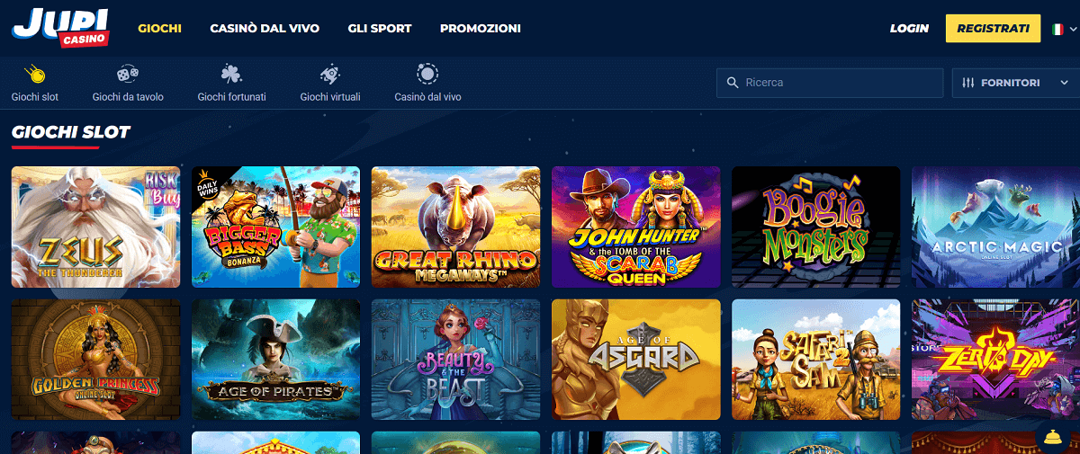 Jupi Casino Slot