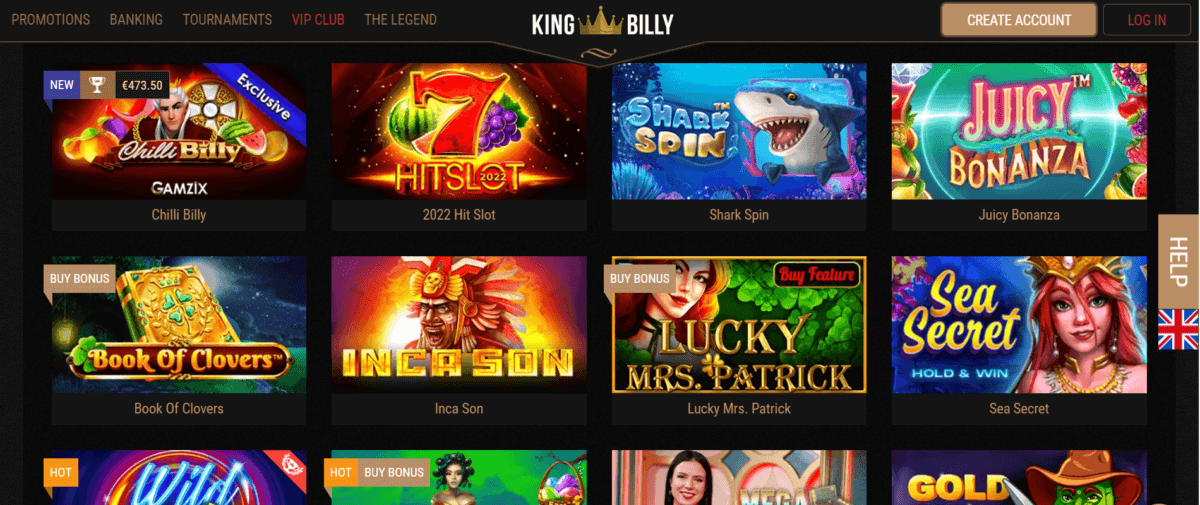 King Billy Giochi