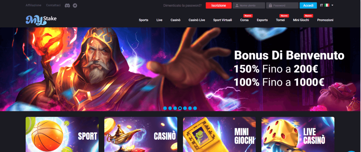 MyStake casinò