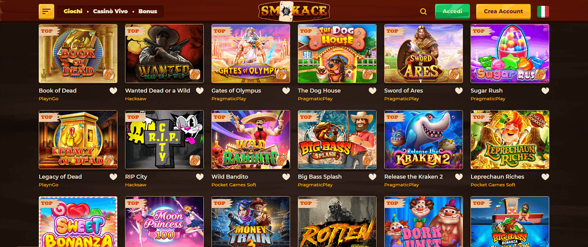 Smokace Giochi
