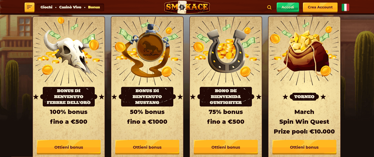 Smokace Promozioni
