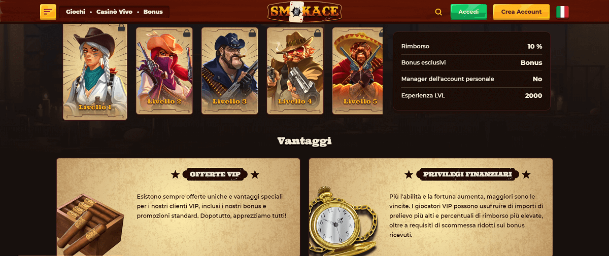 Smokace VIP