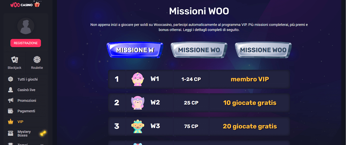 WooCasino VIP