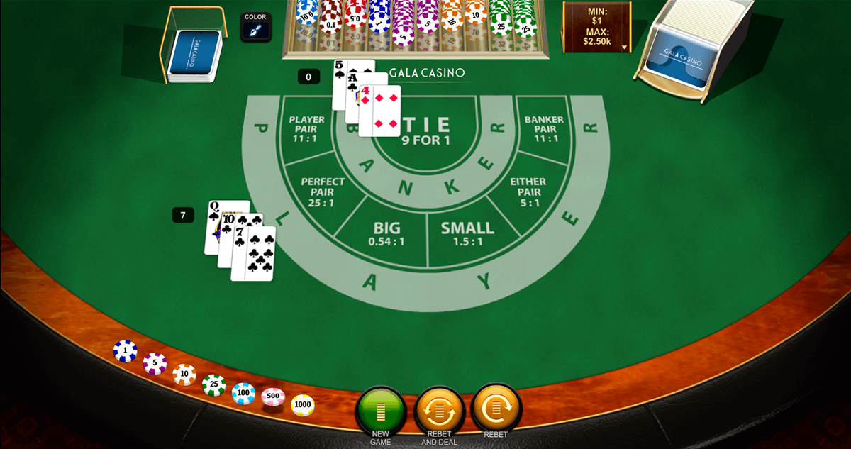 baccarat playtech online