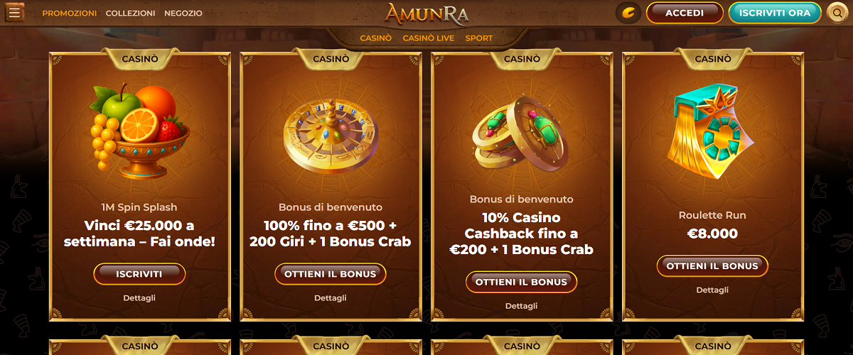 Amunra Bonus