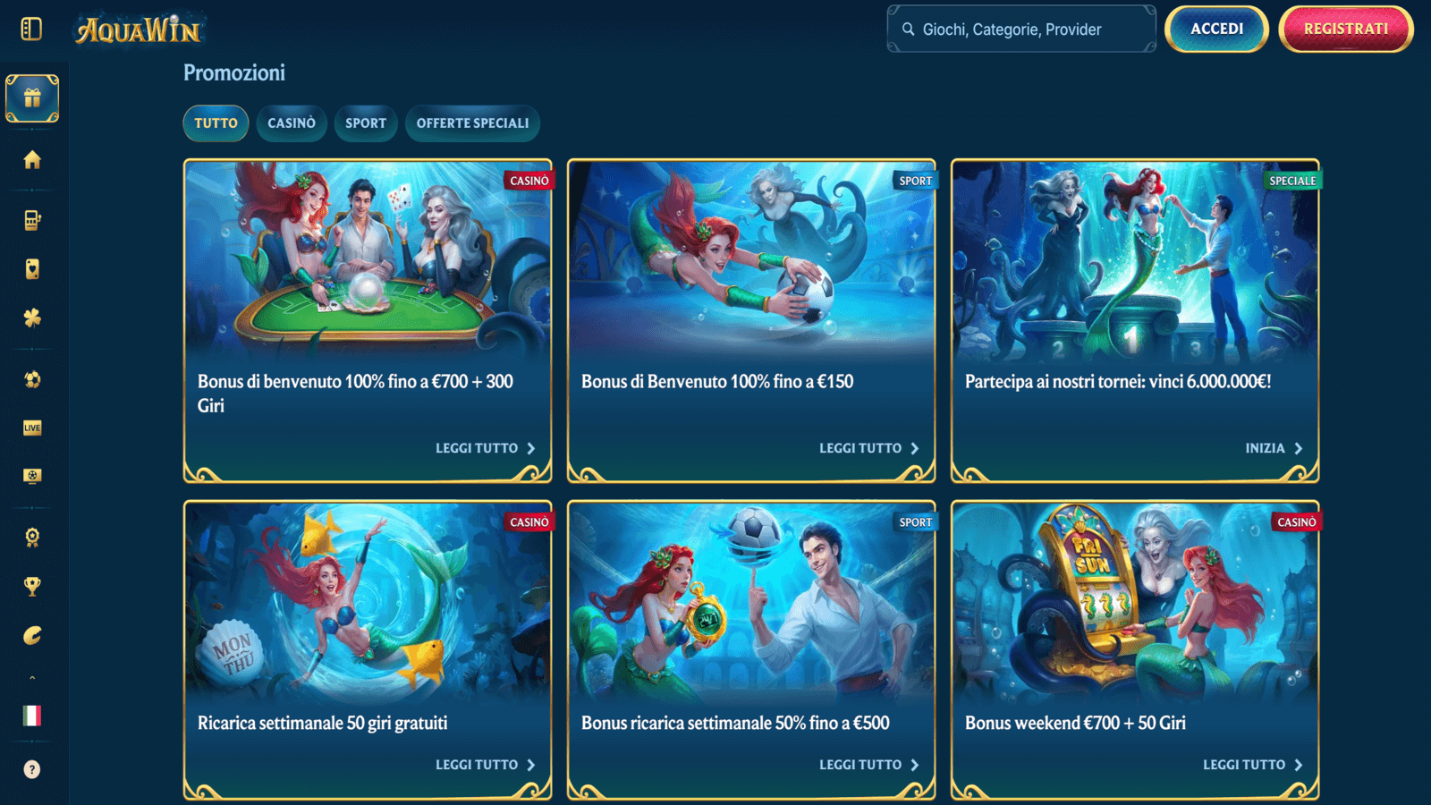 AquaWin Promozioni Italy