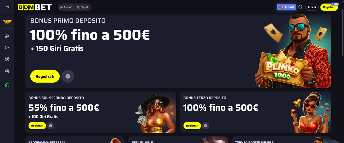 BDMBet Bonus