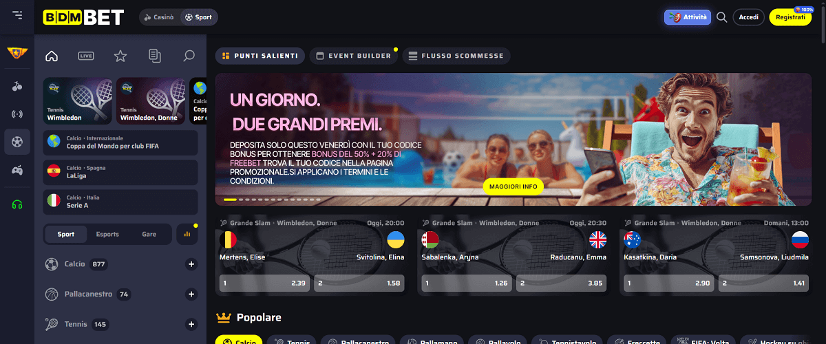 BDMBet Scommesse