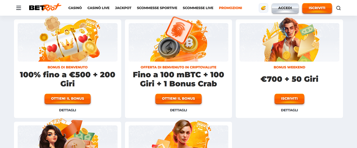 Betriot Bonus