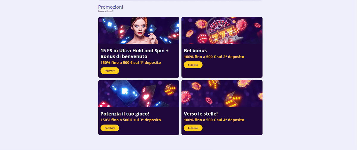 Casino Stellare Promozioni