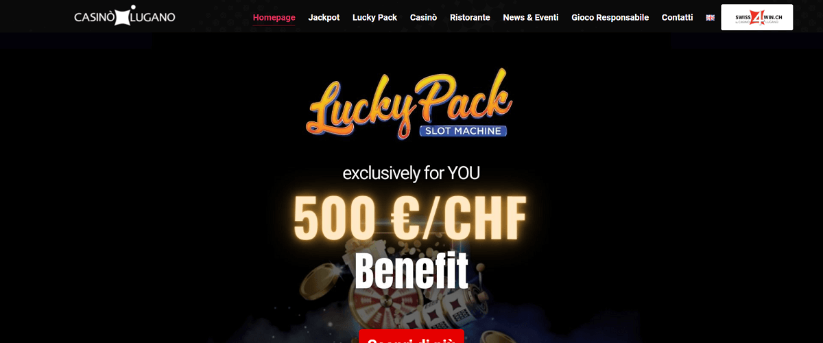 Casino di Lugano Lucky Pack