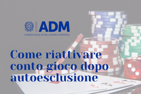 Come riattivare conto gioco dopo autoesclusione