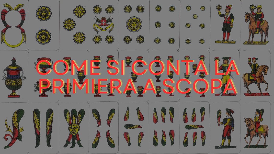 Come si conta la primiera a scopa