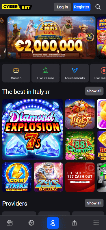 Cyber.bet Mobile