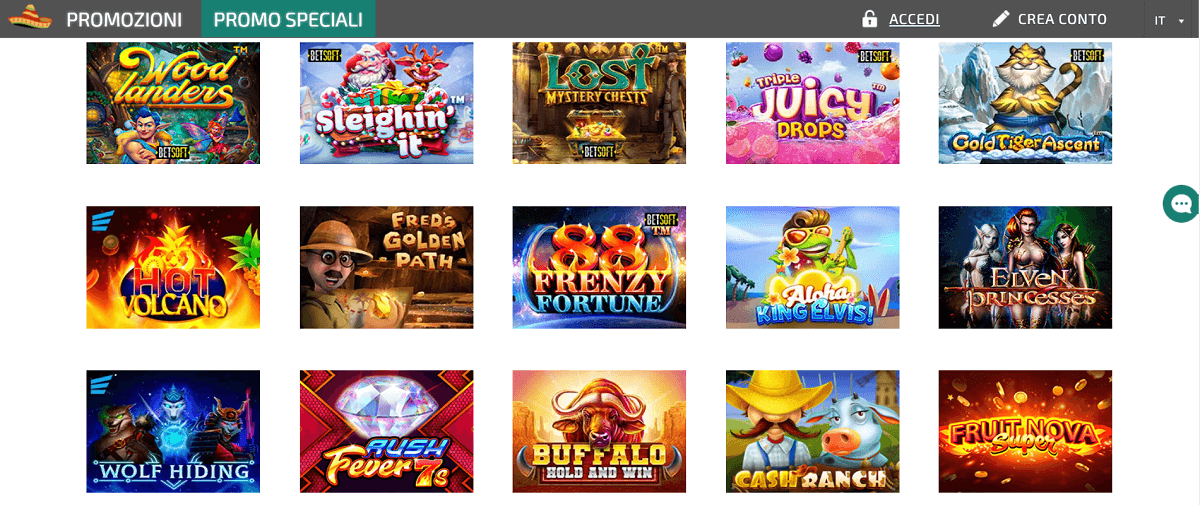 Fiesta Casino Giochi