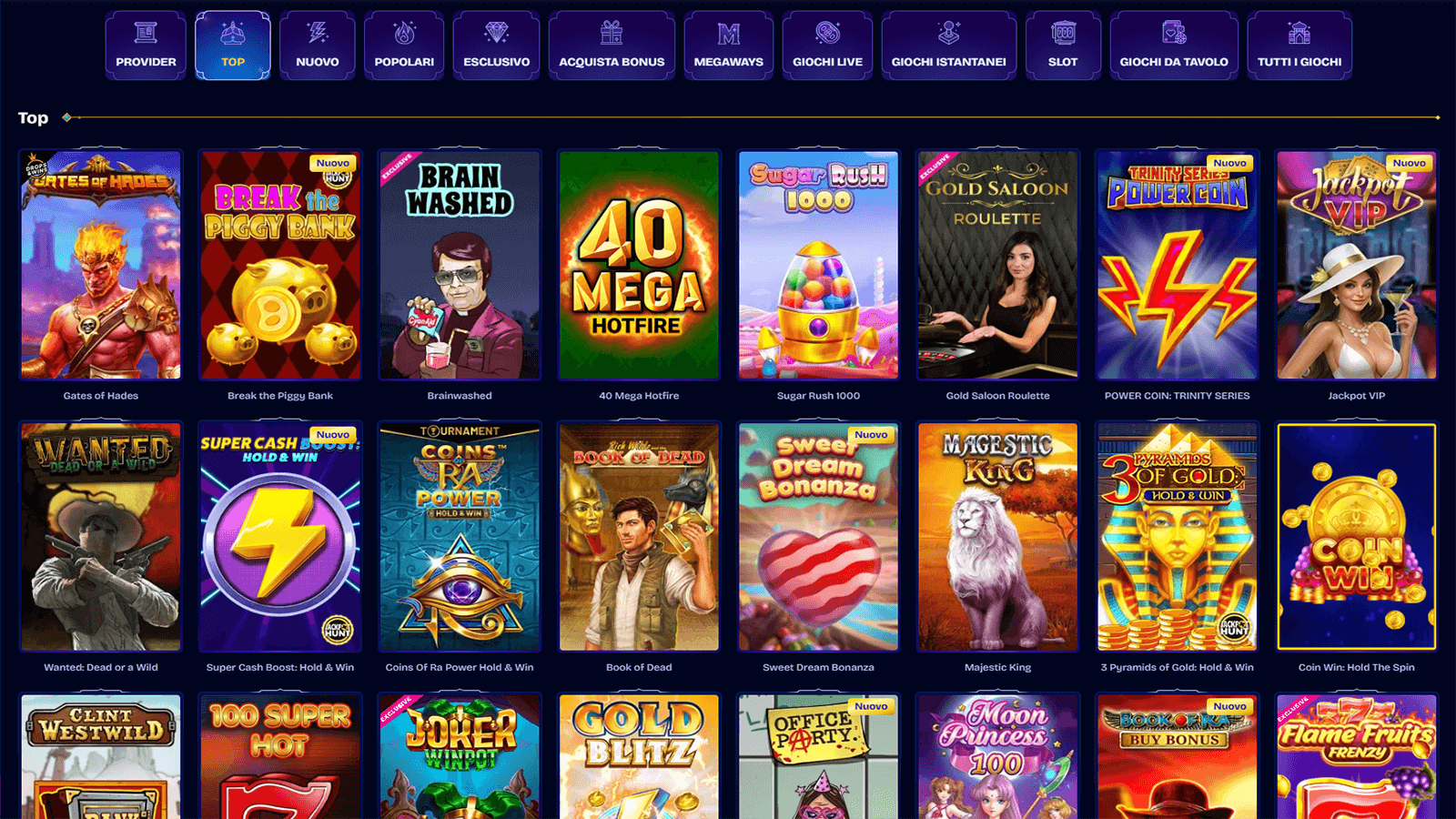 Giochi da Casino WishWin