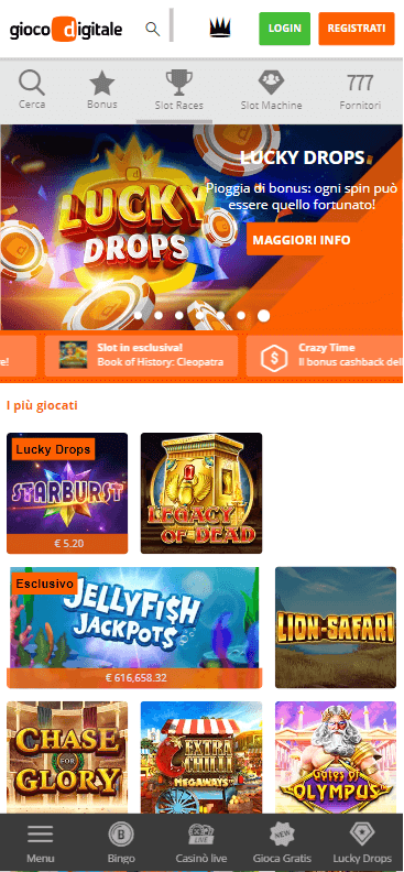 Gioco Digitale Mobile