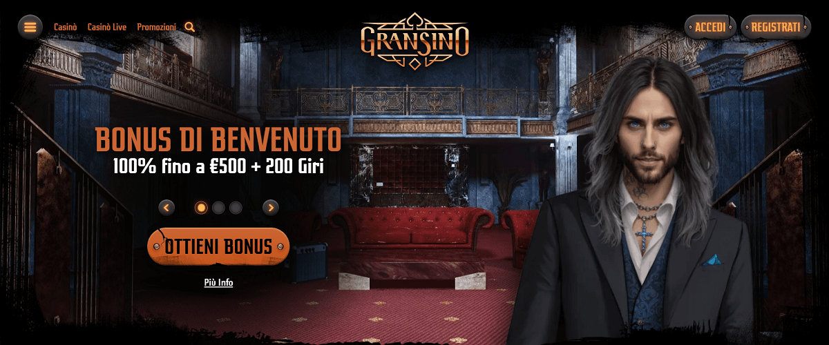 Gransino Casino Home