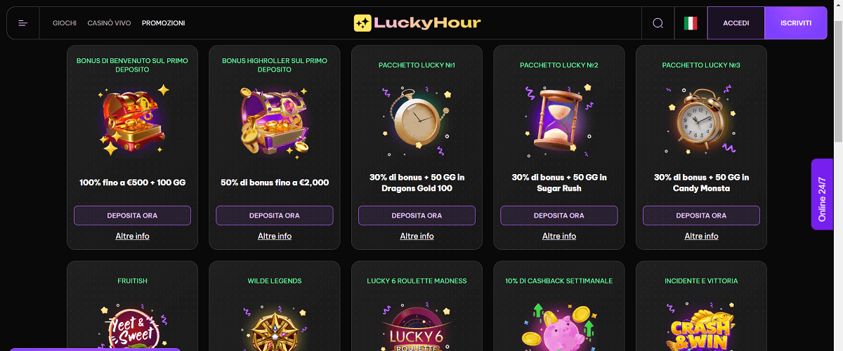 Lucky Hour Bonus