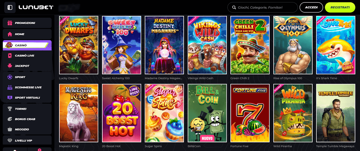 Lunubet Casino