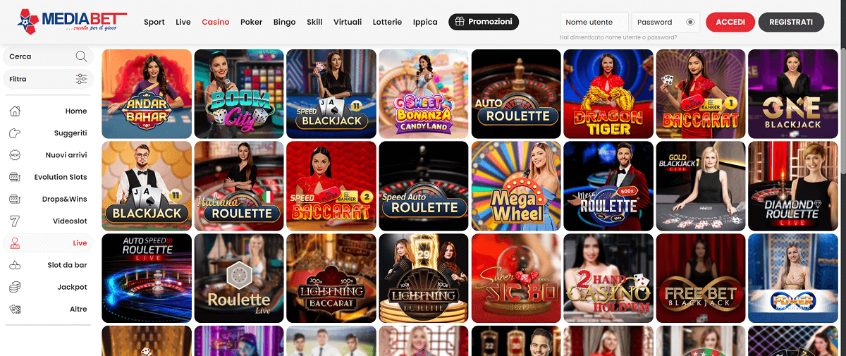 Mediabet Live