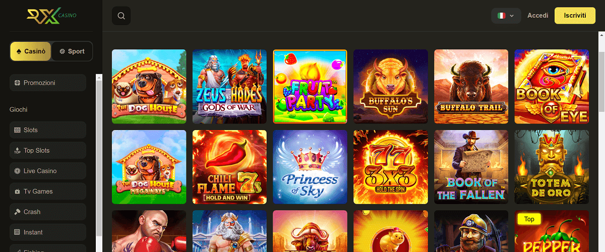 RX Casino Giochi