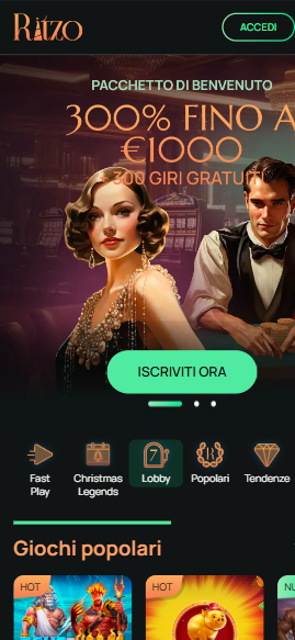 Ritzo Casino Mobile