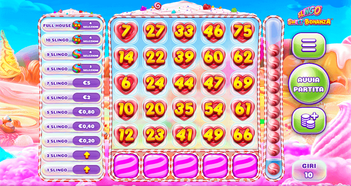 Slingo Sweet Bonanza 