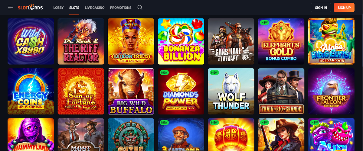 SlotLords Casino