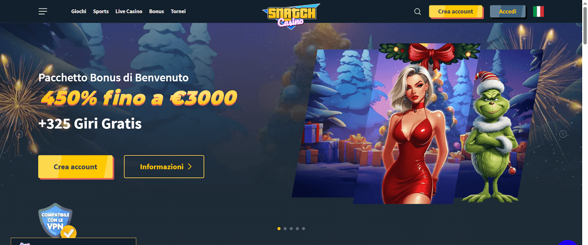 SnatchCasino Home