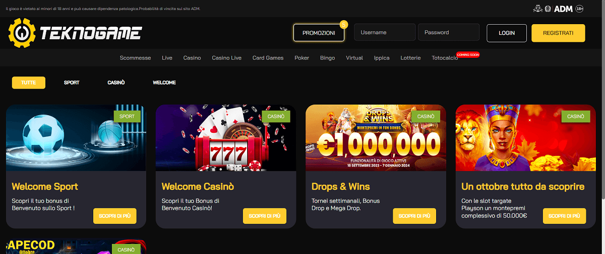 Teknogame Bonus