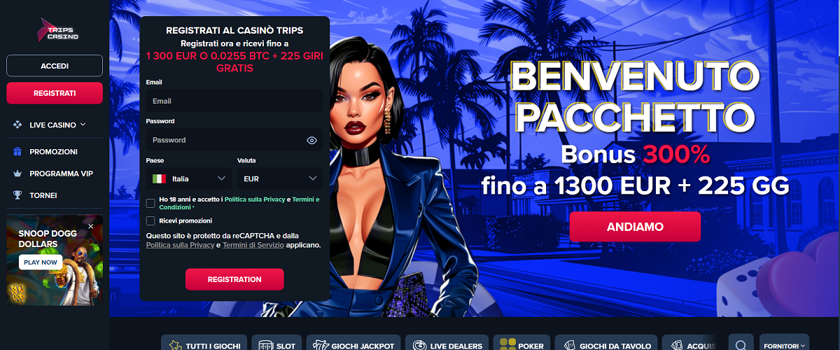 TripsCasino Home