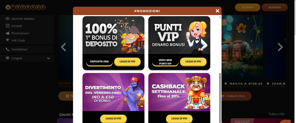 Winorama Bonus