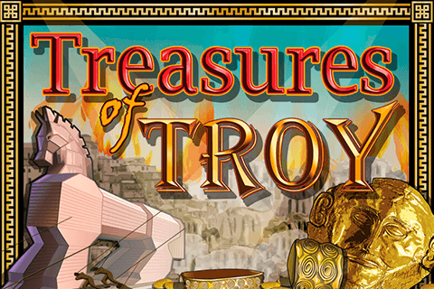 logo treasures of troy igt