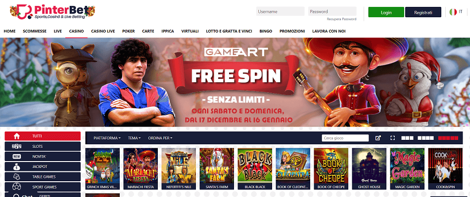 Casino Pinterbet