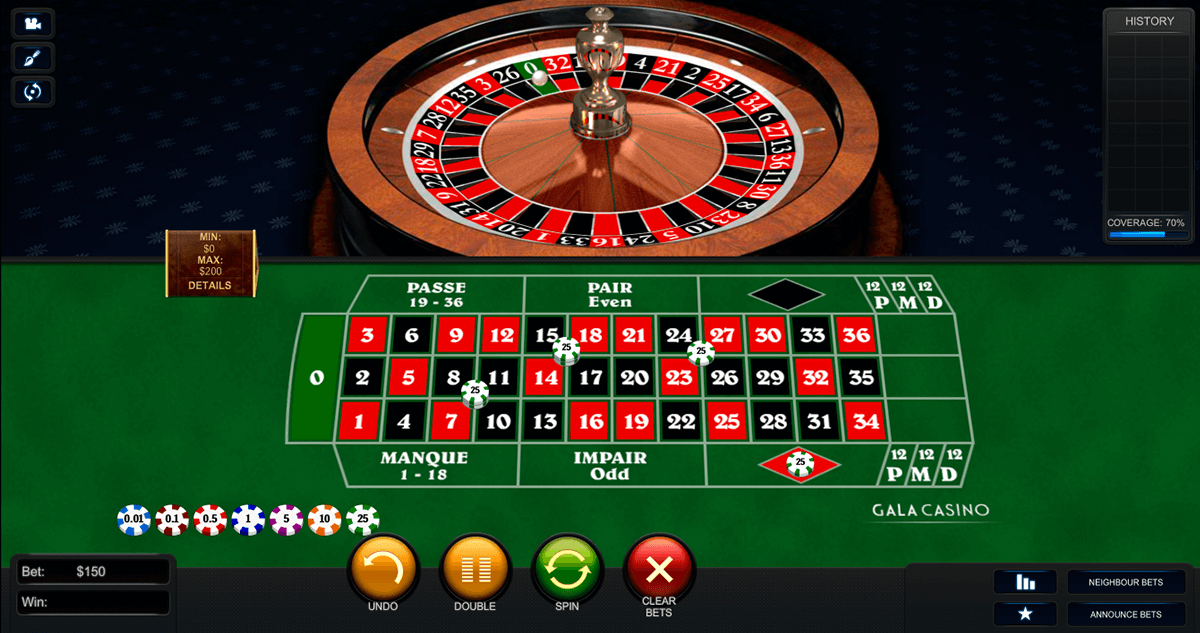 premium french roulette playtech